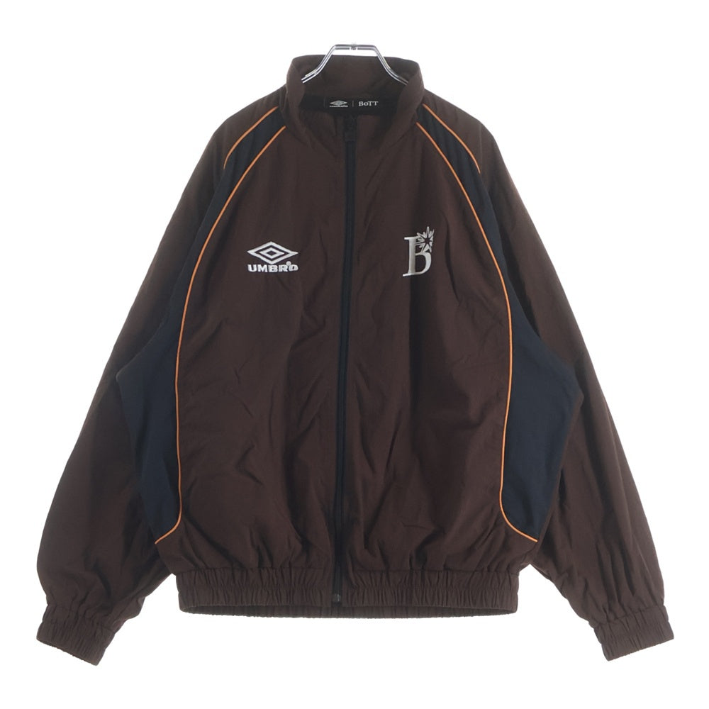 BoTT(ボット) ×UMBRO ×BEAMS T Blouson ×アンブロ ×ビームス ナイロントラックジャケット 75-18-0100-493 ブラウン