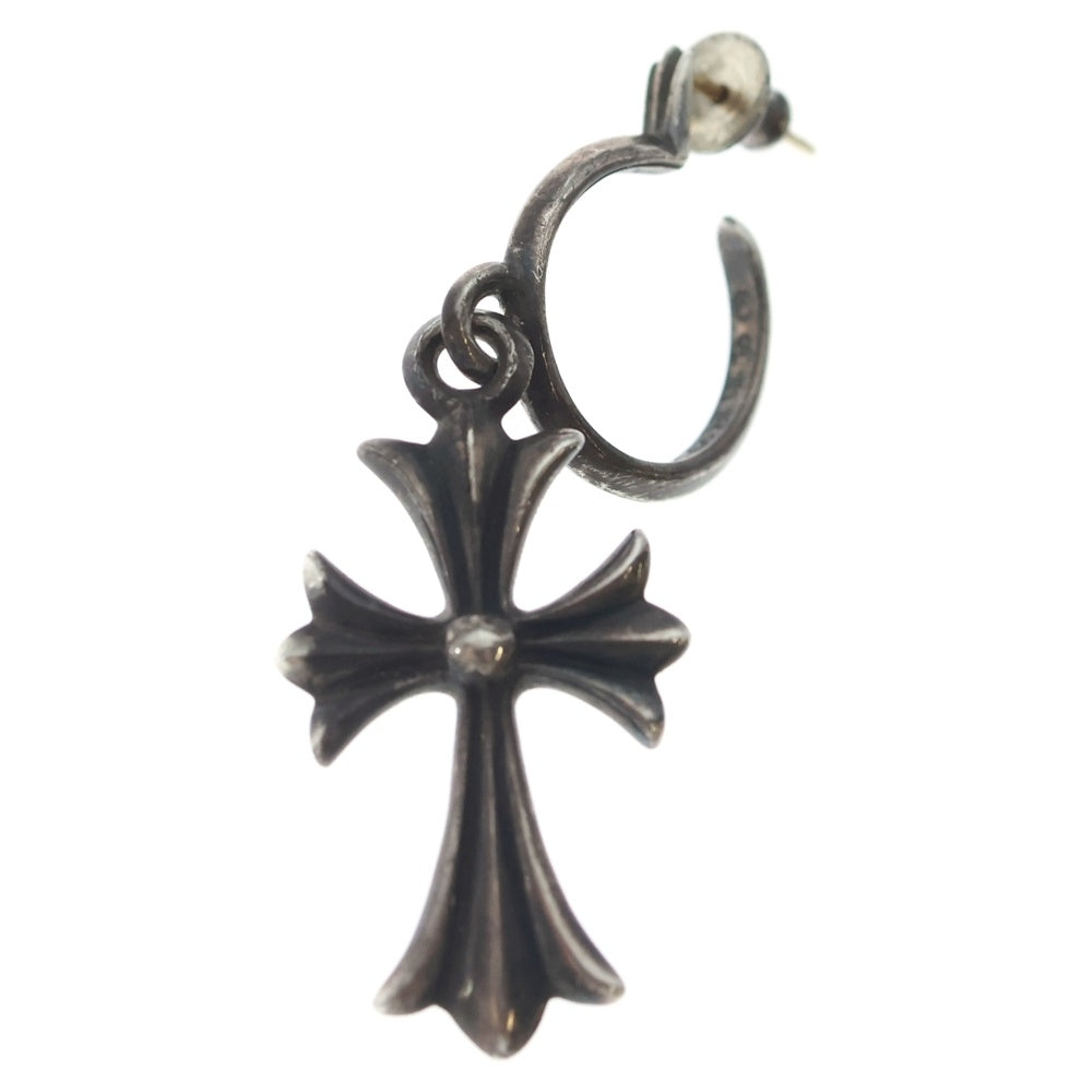 CHROME HEARTS(クロムハーツ) TINY CH CROSS タイニーCHクロス フープピアス シルバー BCA115