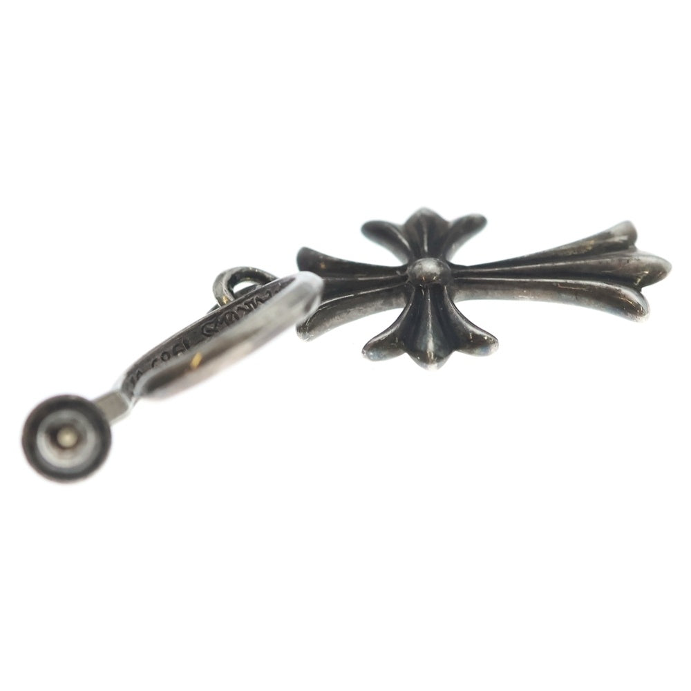 CHROME HEARTS(クロムハーツ) TINY CH CROSS タイニーCHクロス フープピアス シルバー BCA115