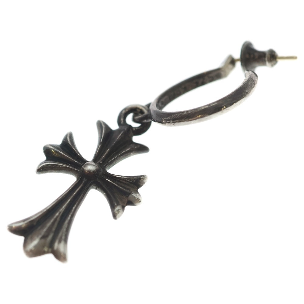 CHROME HEARTS(クロムハーツ) TINY CH CROSS タイニーCHクロス フープピアス シルバー BCA115