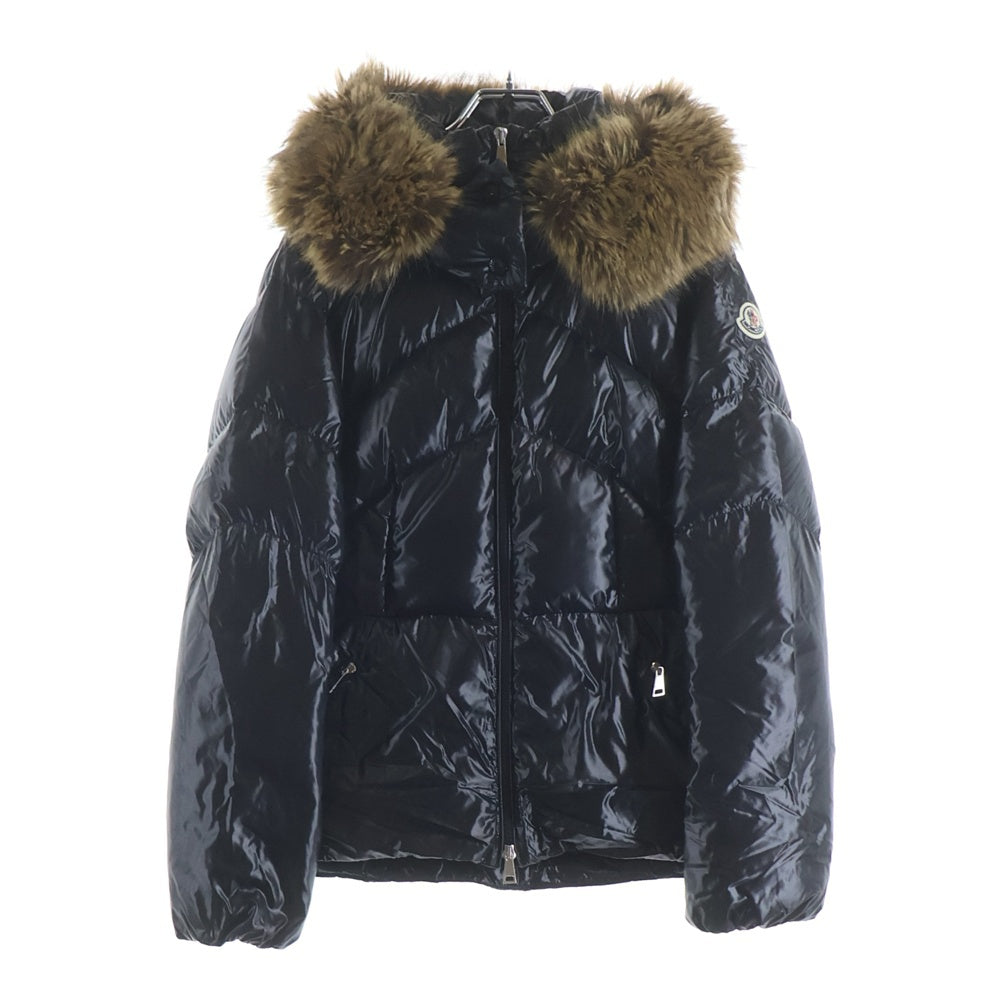 MONCLER(モンクレール) LAITUE GIUBOTTO フェイクファー付ダウンジャケット G20931A00101 68950 ブラック レディース