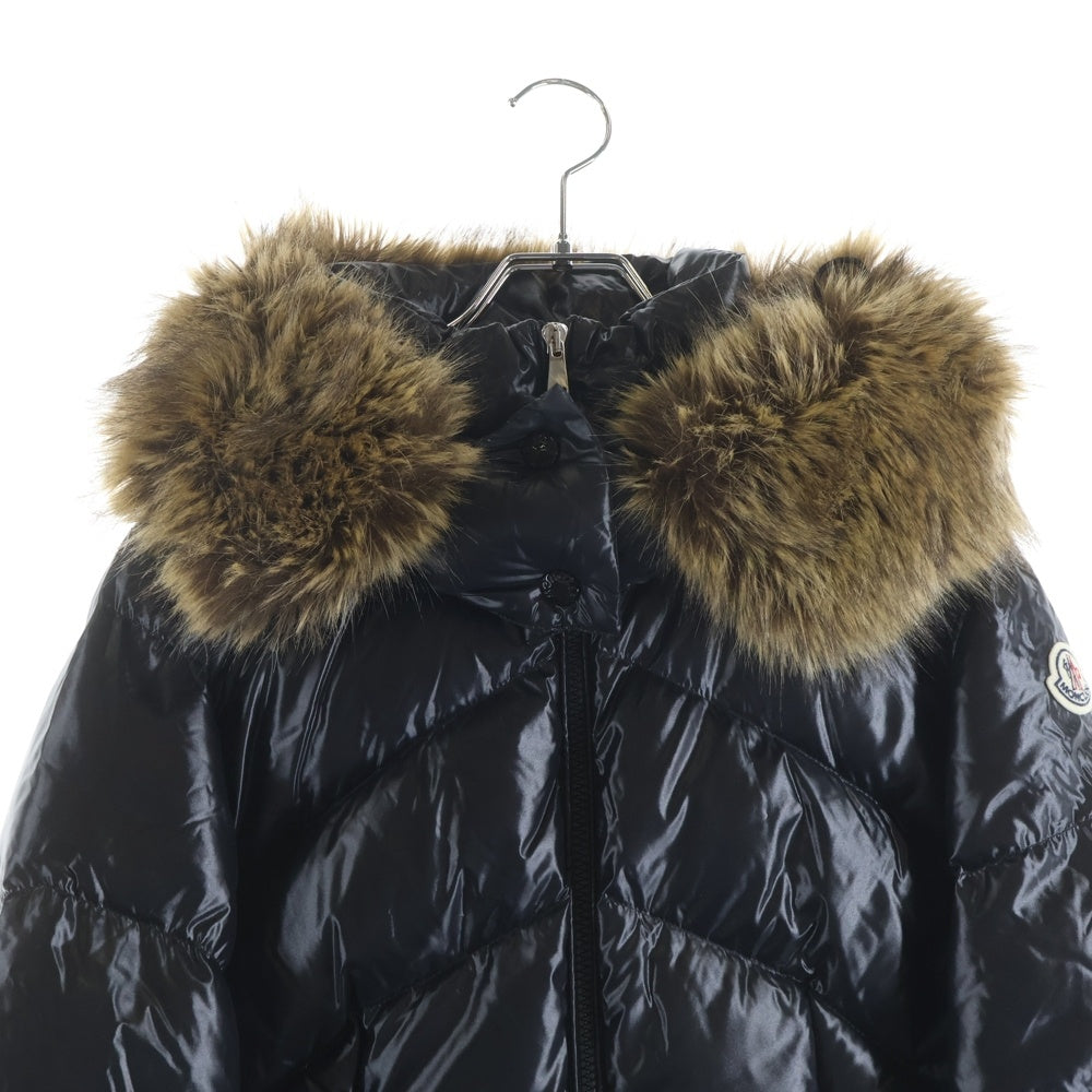 MONCLER(モンクレール) LAITUE GIUBOTTO フェイクファー付ダウンジャケット G20931A00101 68950 ブラック レディース