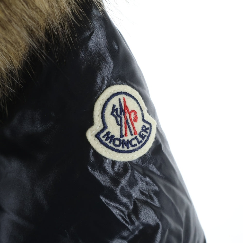 MONCLER(モンクレール) LAITUE GIUBOTTO フェイクファー付ダウンジャケット G20931A00101 68950 ブラック レディース