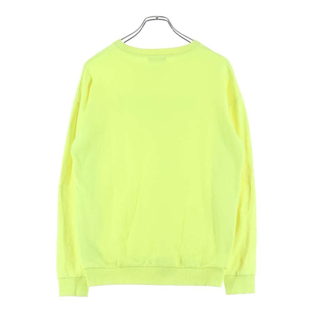 BALMAIN(バルマン) フロントロゴクルーネックスウェット トレーナー 6Q4690 Z0081 イエロー レディース