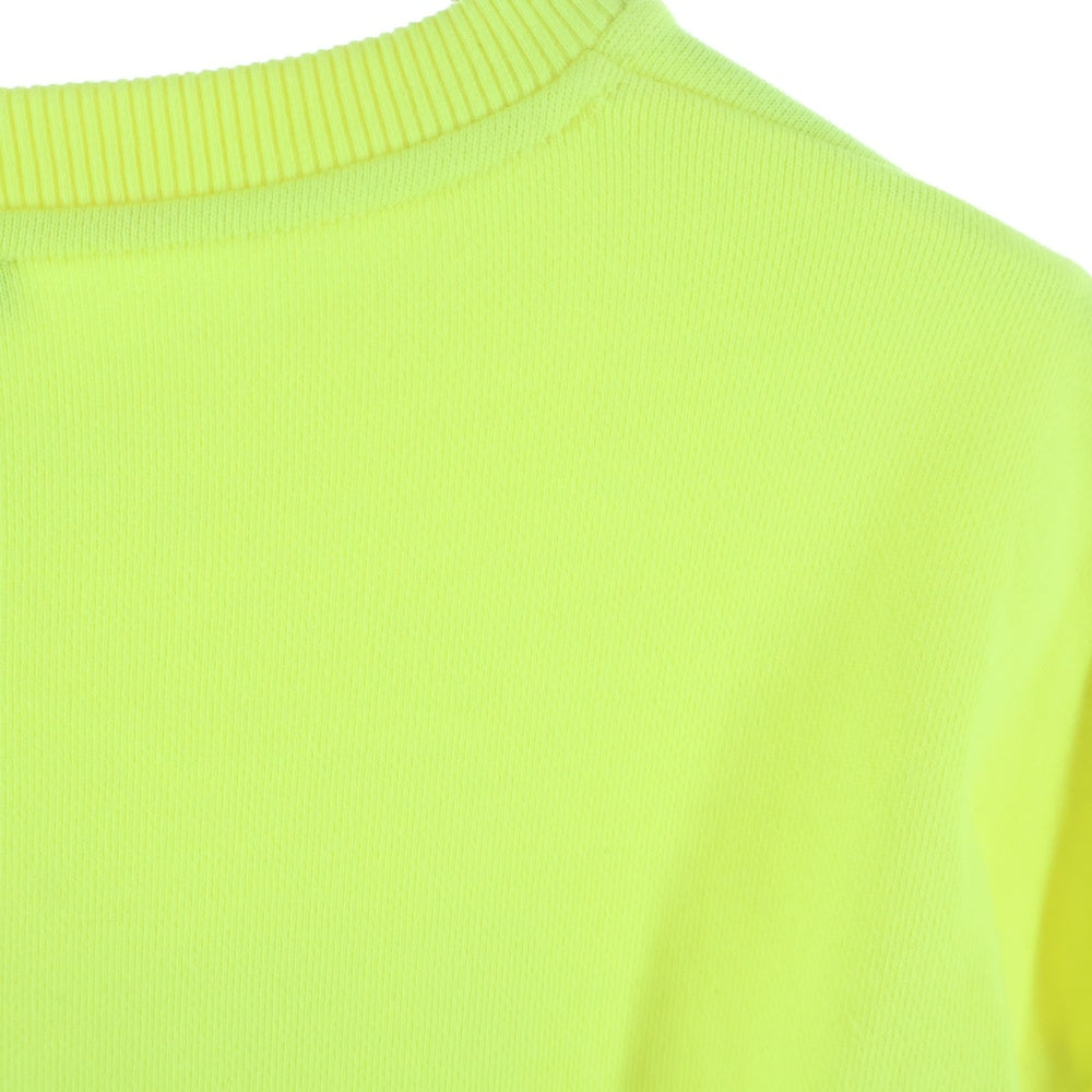 BALMAIN(バルマン) フロントロゴクルーネックスウェット トレーナー 6Q4690 Z0081 イエロー レディース
