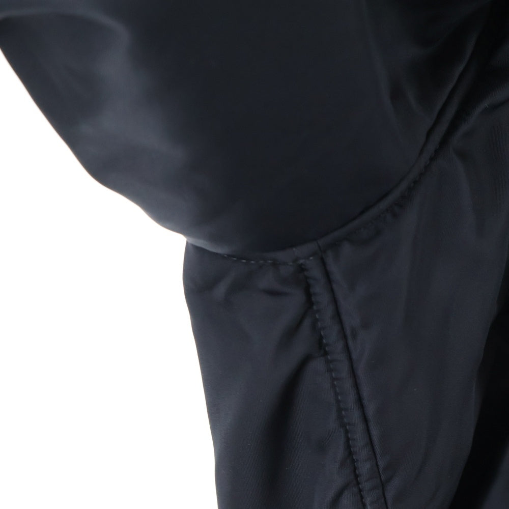 BALENCIAGA(バレンシアガ) 24AW HOODED BOMBER ボンバージャケット フードファー付き ブラック 808813 TRO53