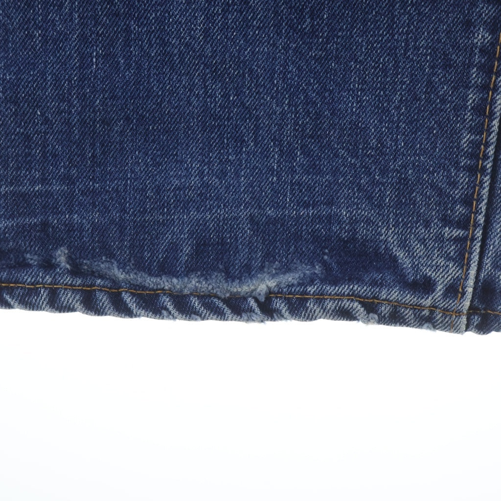 Levi's(リーバイス) 70S VINTAGE 505-0217 66前期 ボタン裏刻印5 両面タブ 42TALON ジップフライデニムパンツ インディゴ