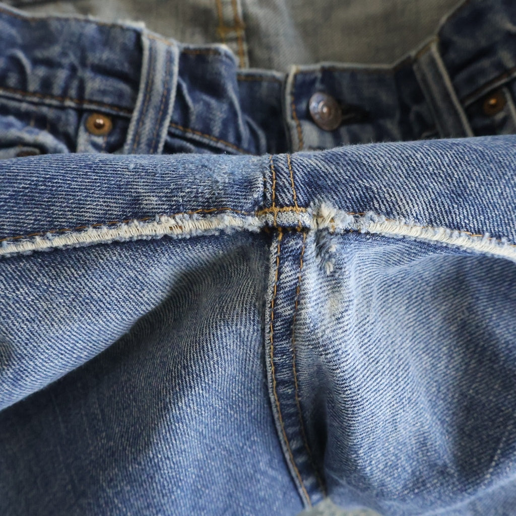 Levi's(リーバイス) 70S VINTAGE 505-0217 66前期 ボタン裏刻印5 両面タブ 42TALON ジップフライデニムパンツ インディゴ