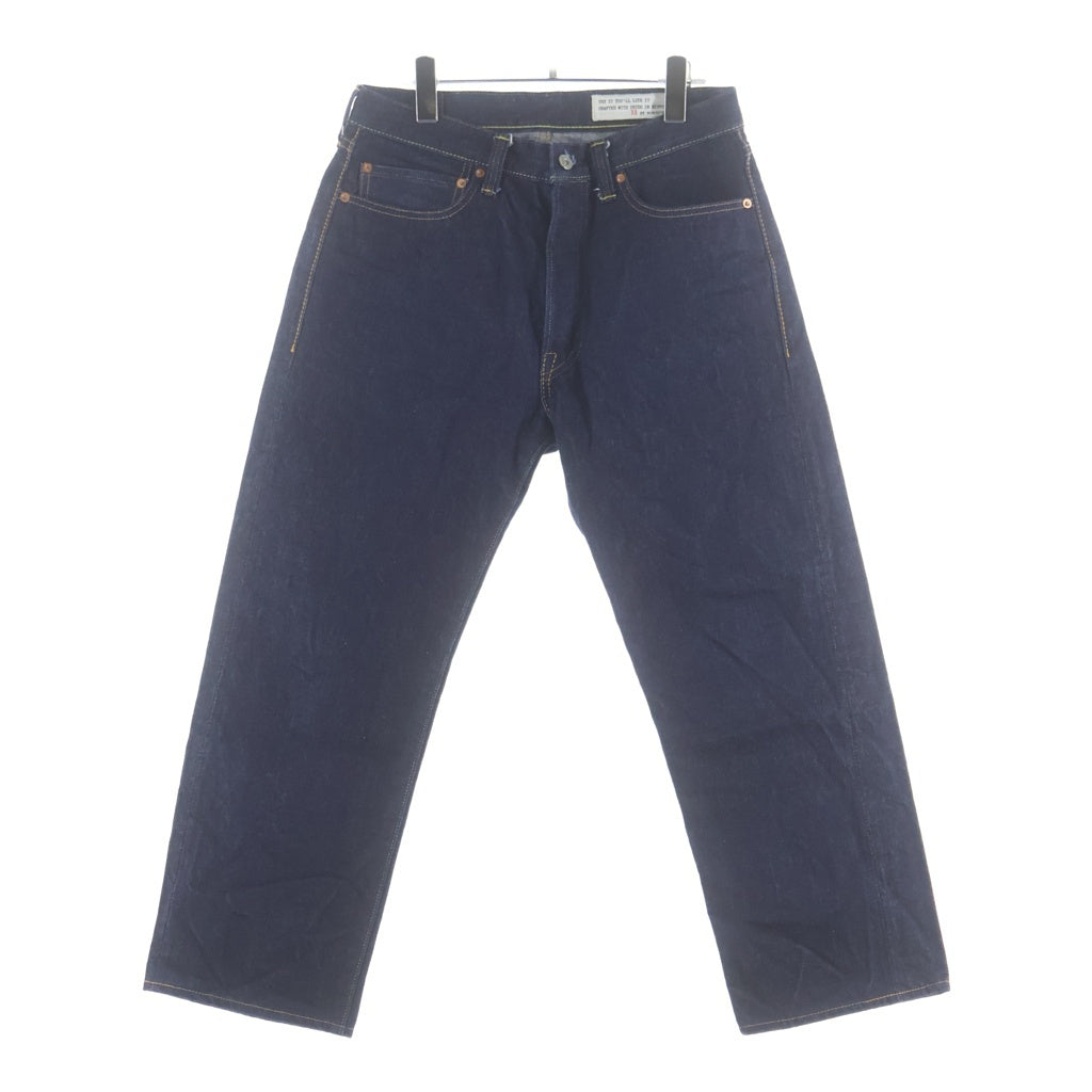BONCOURA(ボンクラ) SHRINK TO FIT JEANS 日本製 ストレートデニムパンツ ネイビー