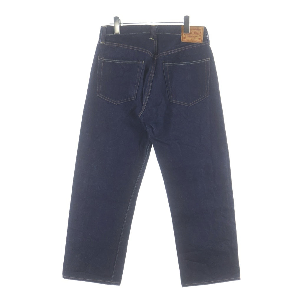 BONCOURA(ボンクラ) SHRINK TO FIT JEANS 日本製 ストレートデニムパンツ ネイビー