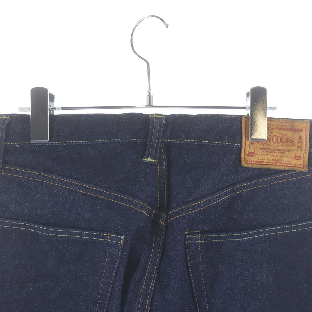 BONCOURA(ボンクラ) SHRINK TO FIT JEANS 日本製 ストレートデニムパンツ ネイビー