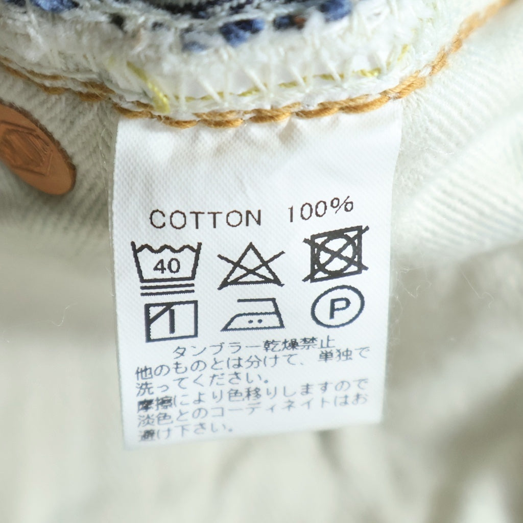 BONCOURA(ボンクラ) SHRINK TO FIT JEANS 日本製 ストレートデニムパンツ ネイビー