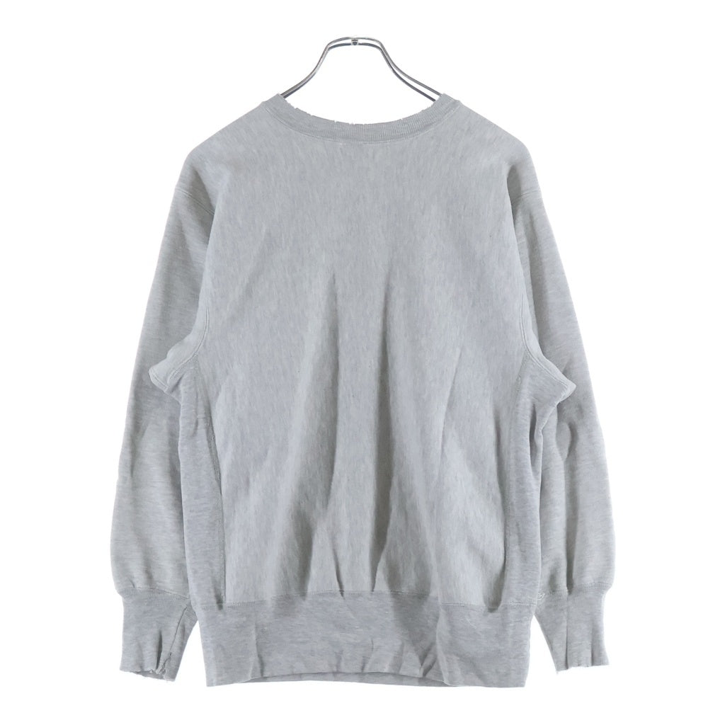 CHAMPION(チャンピオン) 90S REVERSE WEAVE UNIVERSITY OF MASSACHUSETTS マサチューセッツ大学 リバースウィーブ フロントプリント トレーナー スウェット グレー