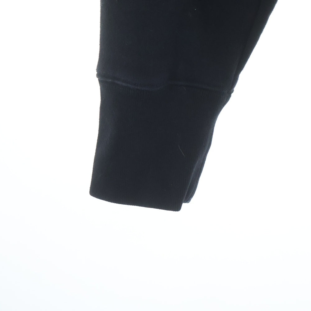 AMI Alexandre Mattiussi(アミアレクサンドルマテュッシ) ポストカードフォトプリント プルオーバーパーカー フーディ ブラック H19J036.746