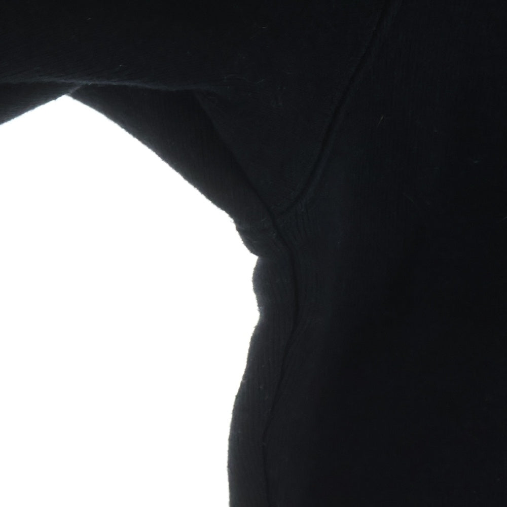 AMI Alexandre Mattiussi(アミアレクサンドルマテュッシ) ポストカードフォトプリント プルオーバーパーカー フーディ ブラック H19J036.746