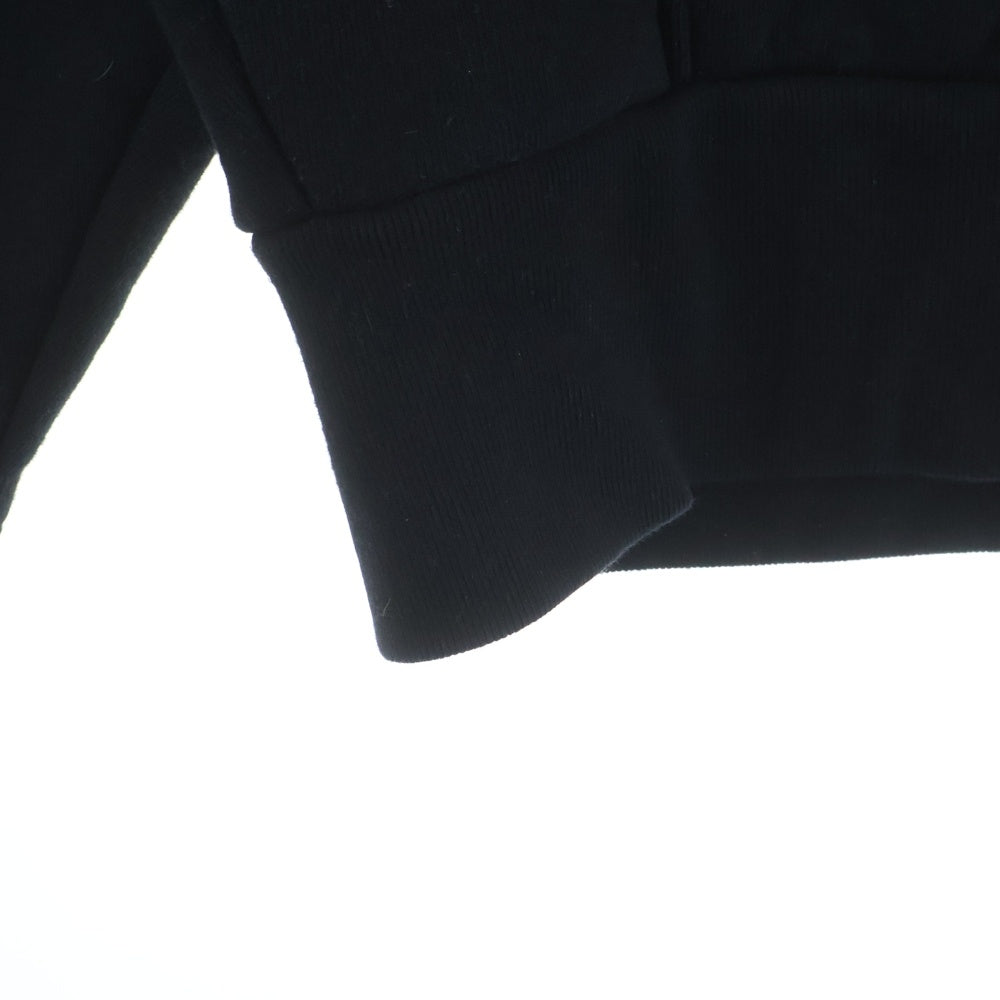 AMI Alexandre Mattiussi(アミアレクサンドルマテュッシ) ポストカードフォトプリント プルオーバーパーカー フーディ ブラック H19J036.746