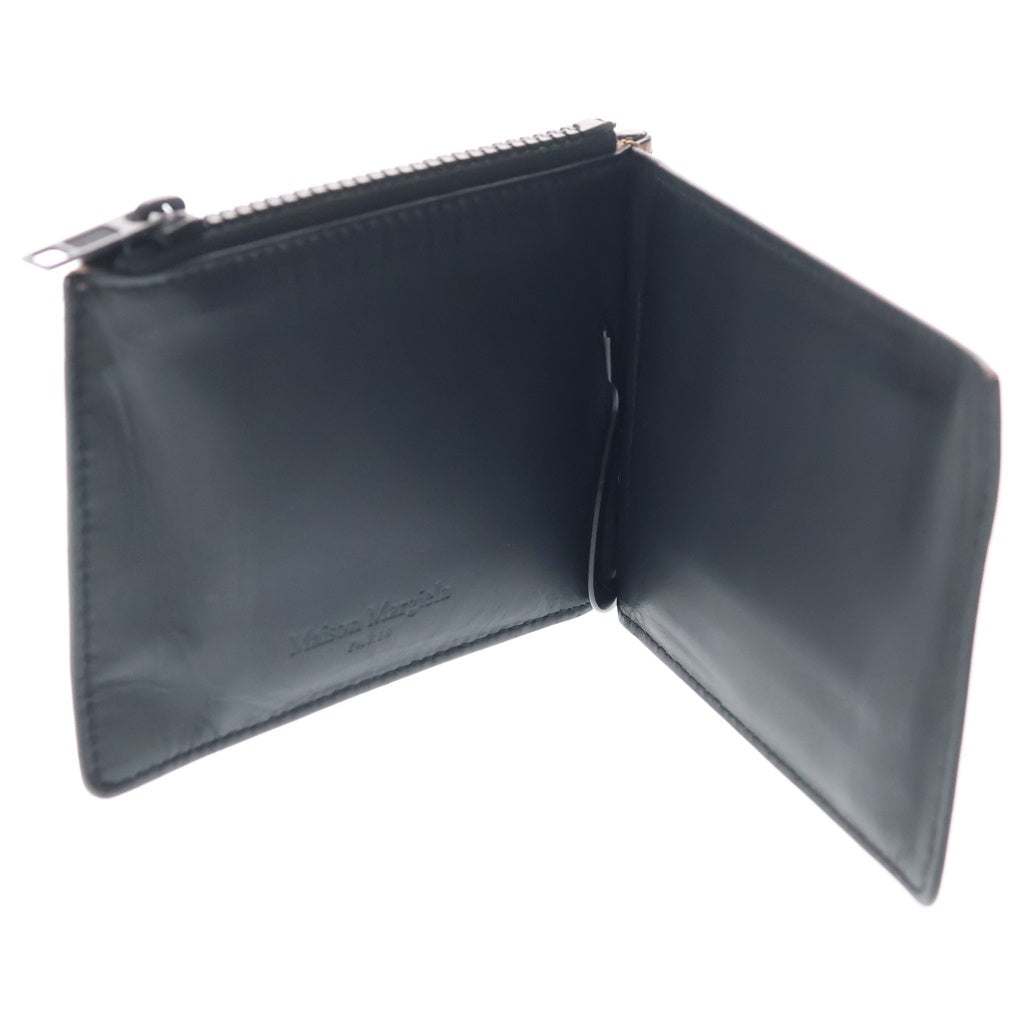 Maison Margiela(メゾンマルジェラ) カーフスキン 二つ折りウォレット 財布 ブラウン S35UI0447