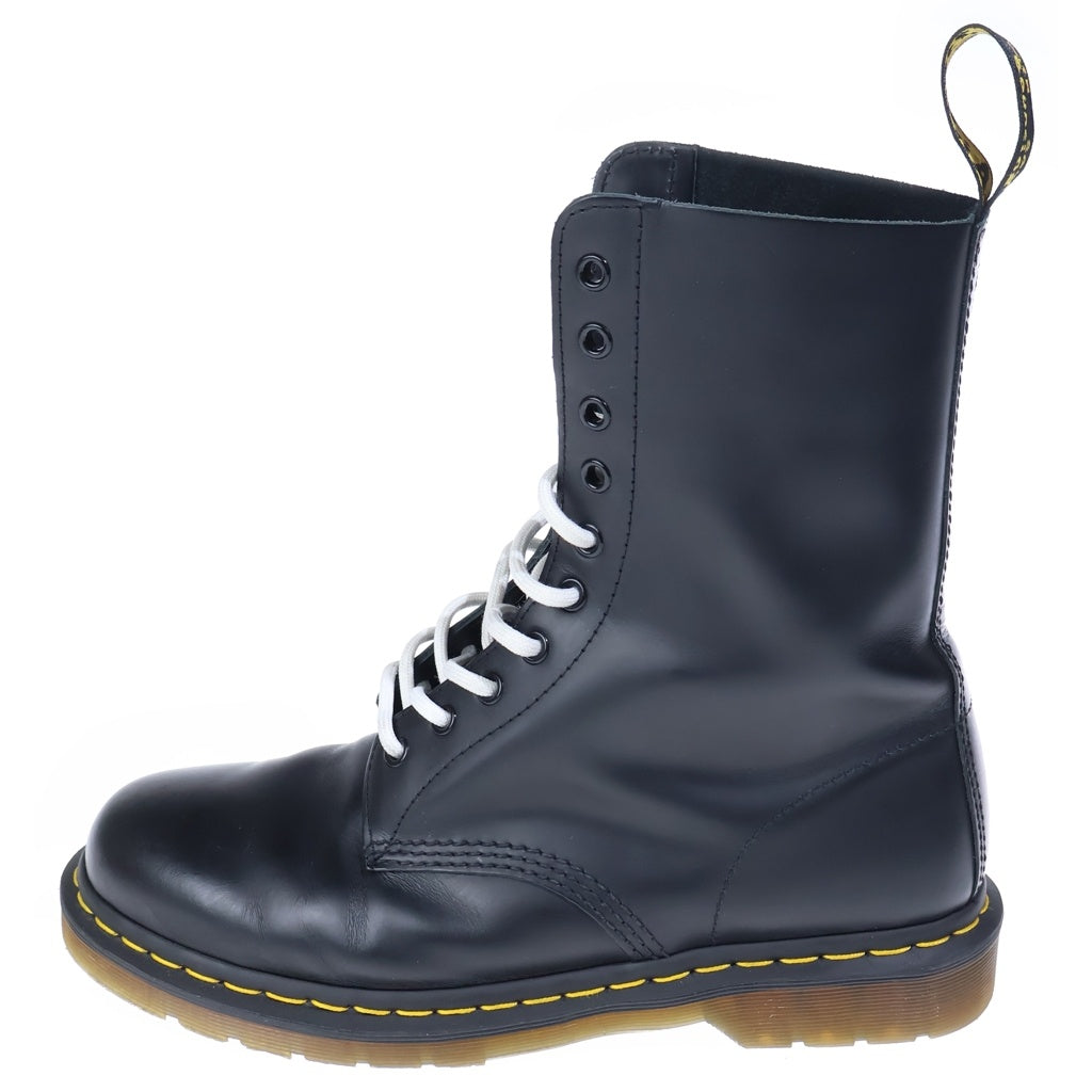 Dr.Martens(ドクターマーチン) 10ホール レザーハイカットブーツ レザー GB05X UK9 ブラック