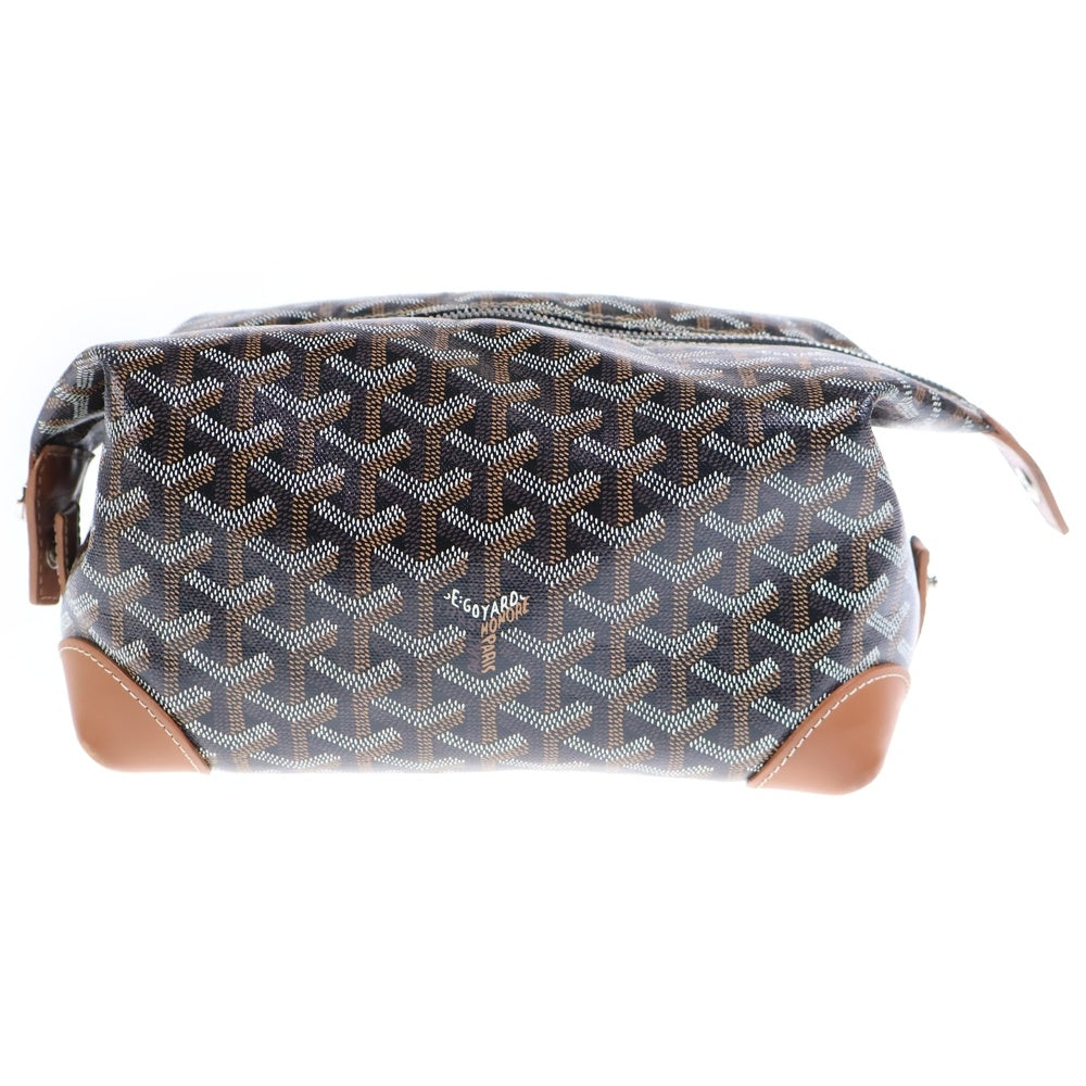 GOYARD(ゴヤール) BOWLING25 ボーリング25 PVCセカンドバック ポーチ ブラウン