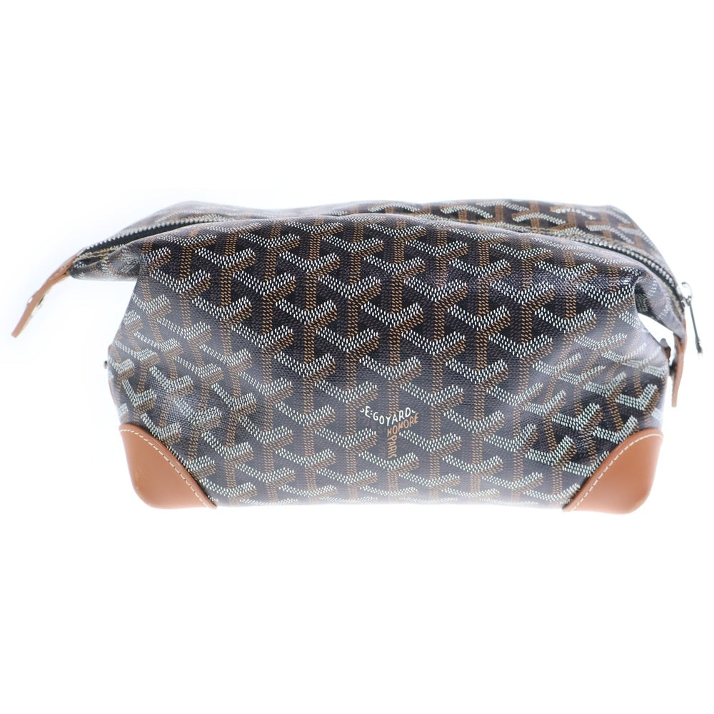 GOYARD(ゴヤール) BOWLING25 ボーリング25 PVCセカンドバック ポーチ ブラウン
