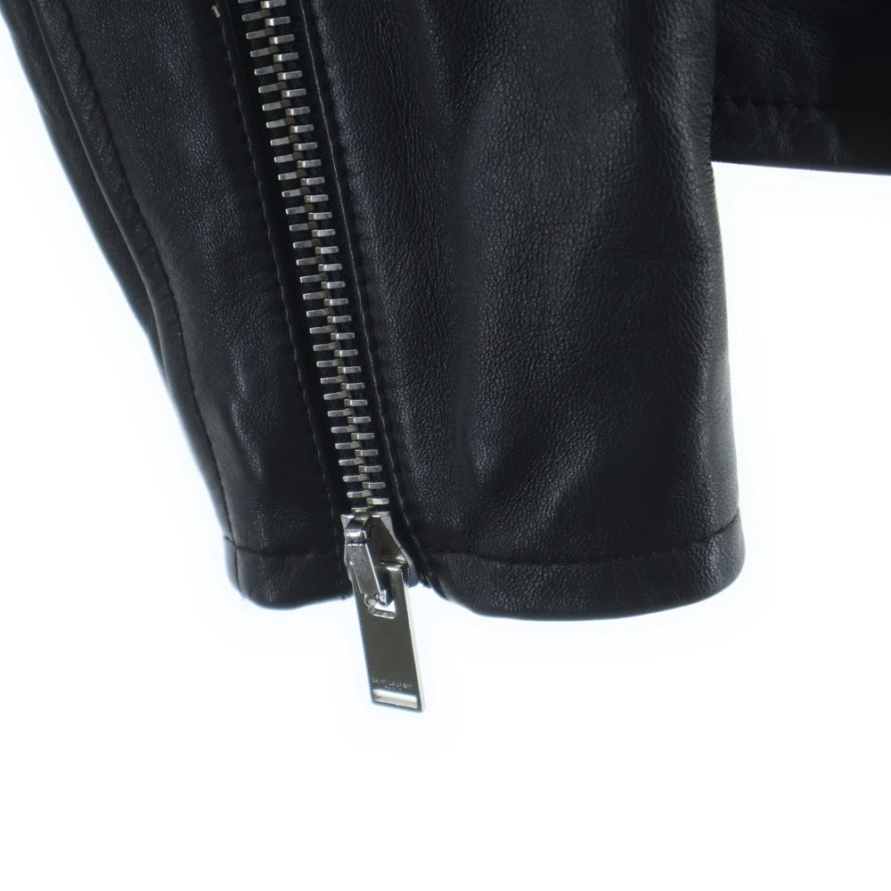 SAINT LAURENT PARIS(サンローランパリ) L01 クラシックモーターサイクル レザー ライダースジャケット ブラック 484284 Y5YA2