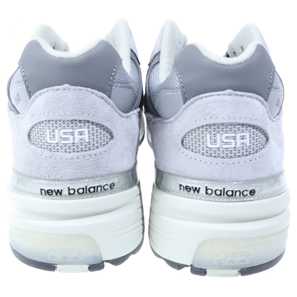 New Balance(ニューバランス) U992GY 2025 USA製 メッシュ ローカットスニーカー グレー /27.5cm