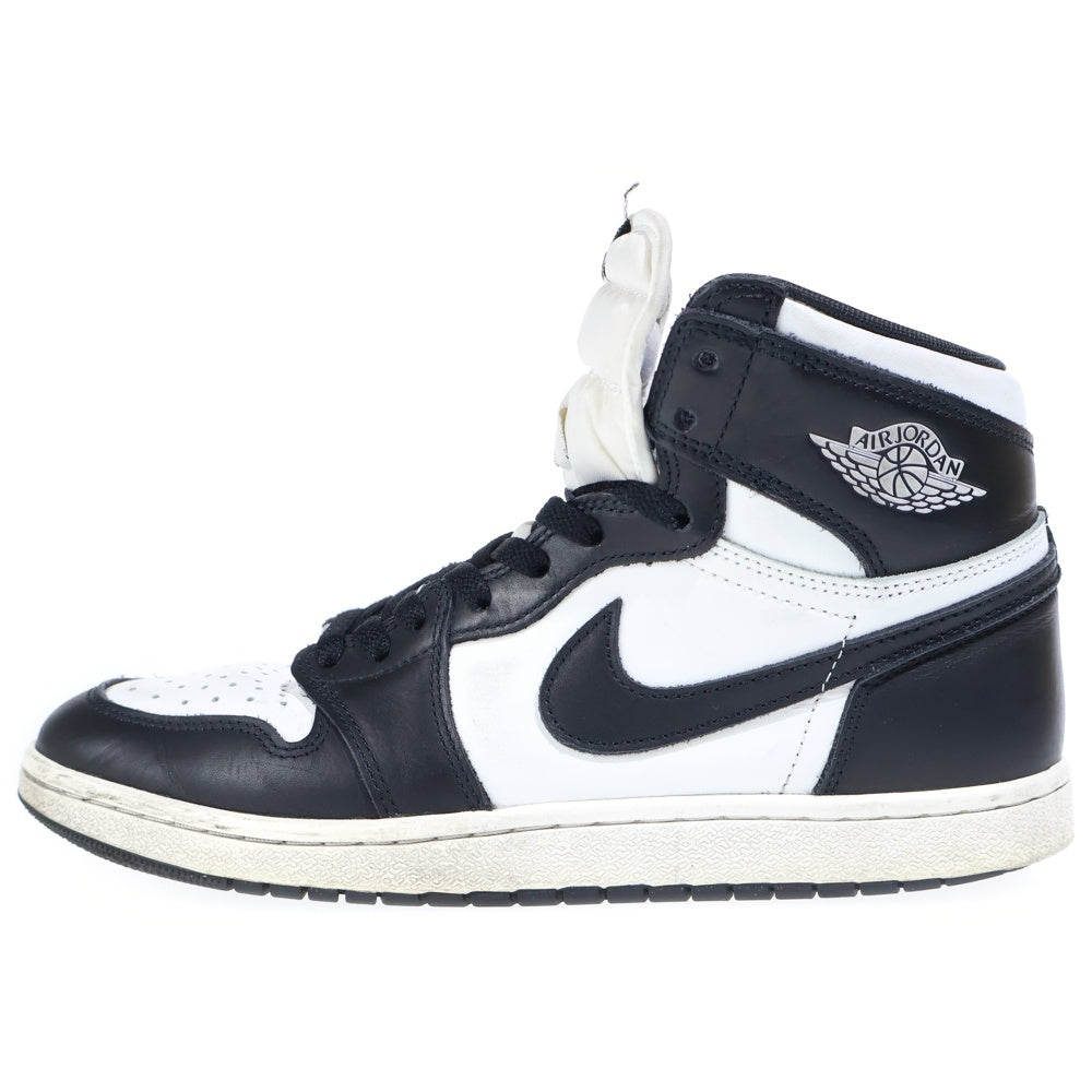 NIKE(ナイキ) AIR JORDAN 1 HI 85 BQ4422-001 エアジョーダン 1ハイ 85 ハイカットスニーカー US10.5/28.5cm ブラック/ホワイト
