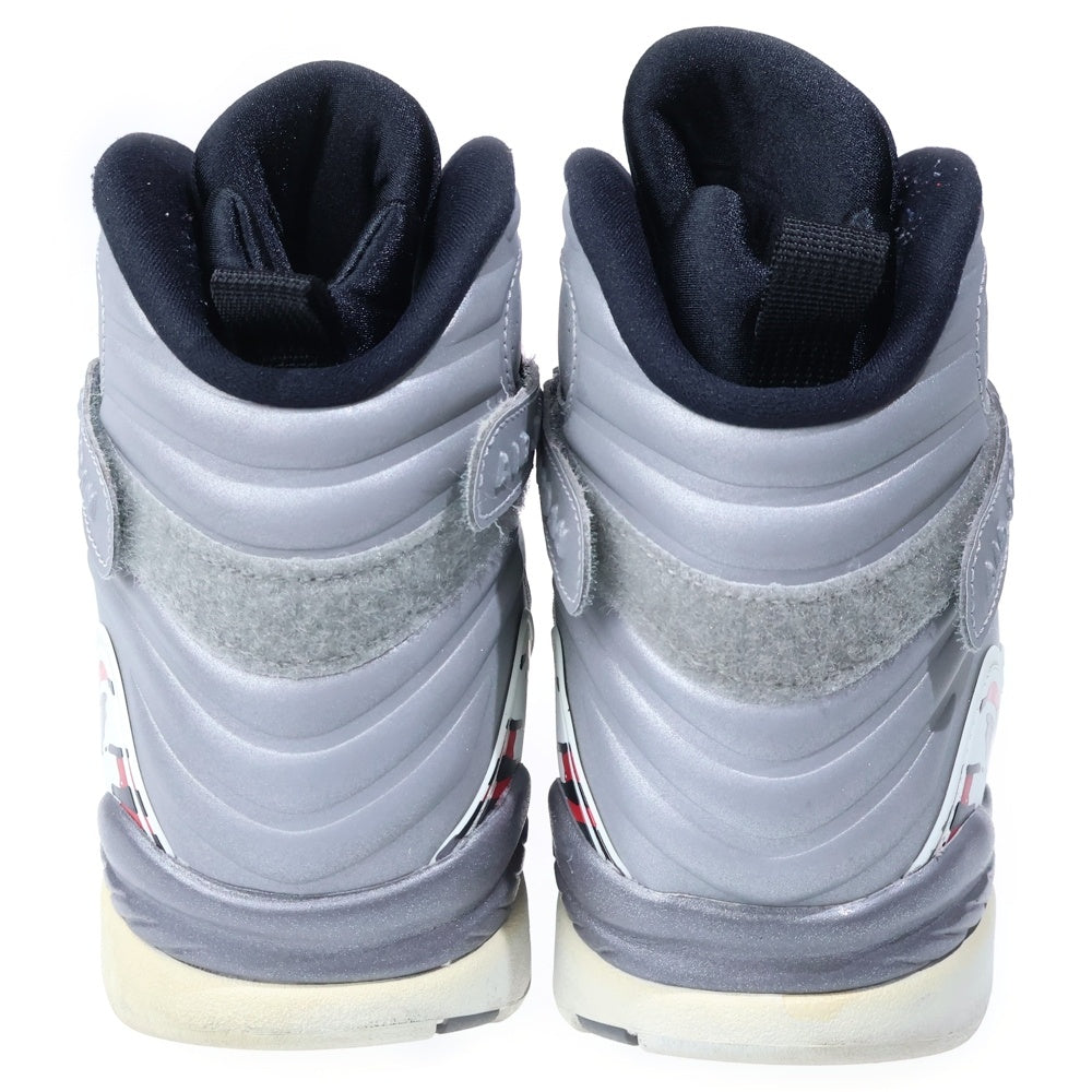 NIKE(ナイキ) AIR JORDAN 8 RETRO SP Reflect Silver CI4073-001 エアジョーダン8 リフレクトシルバー ハイカットスニーカー シルバー US10/28.0cm
