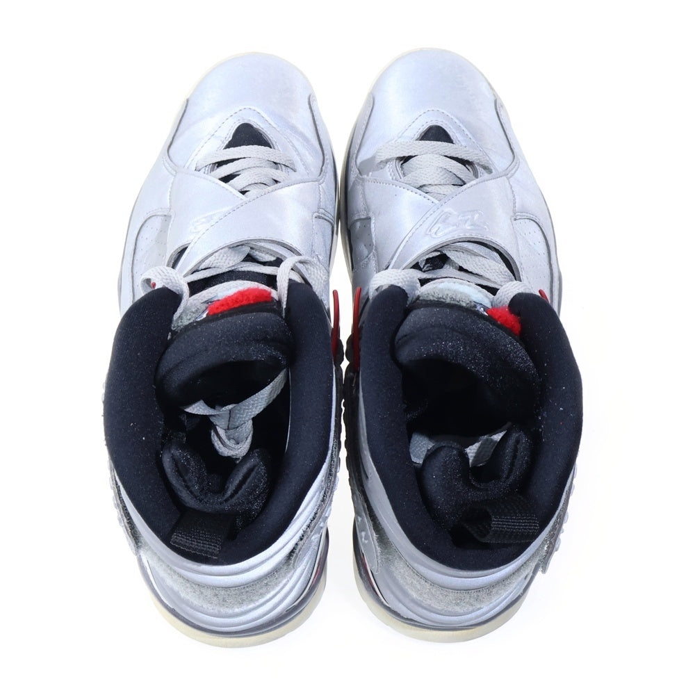 NIKE(ナイキ) AIR JORDAN 8 RETRO SP Reflect Silver CI4073-001 エアジョーダン8 リフレクトシルバー ハイカットスニーカー シルバー US10/28.0cm