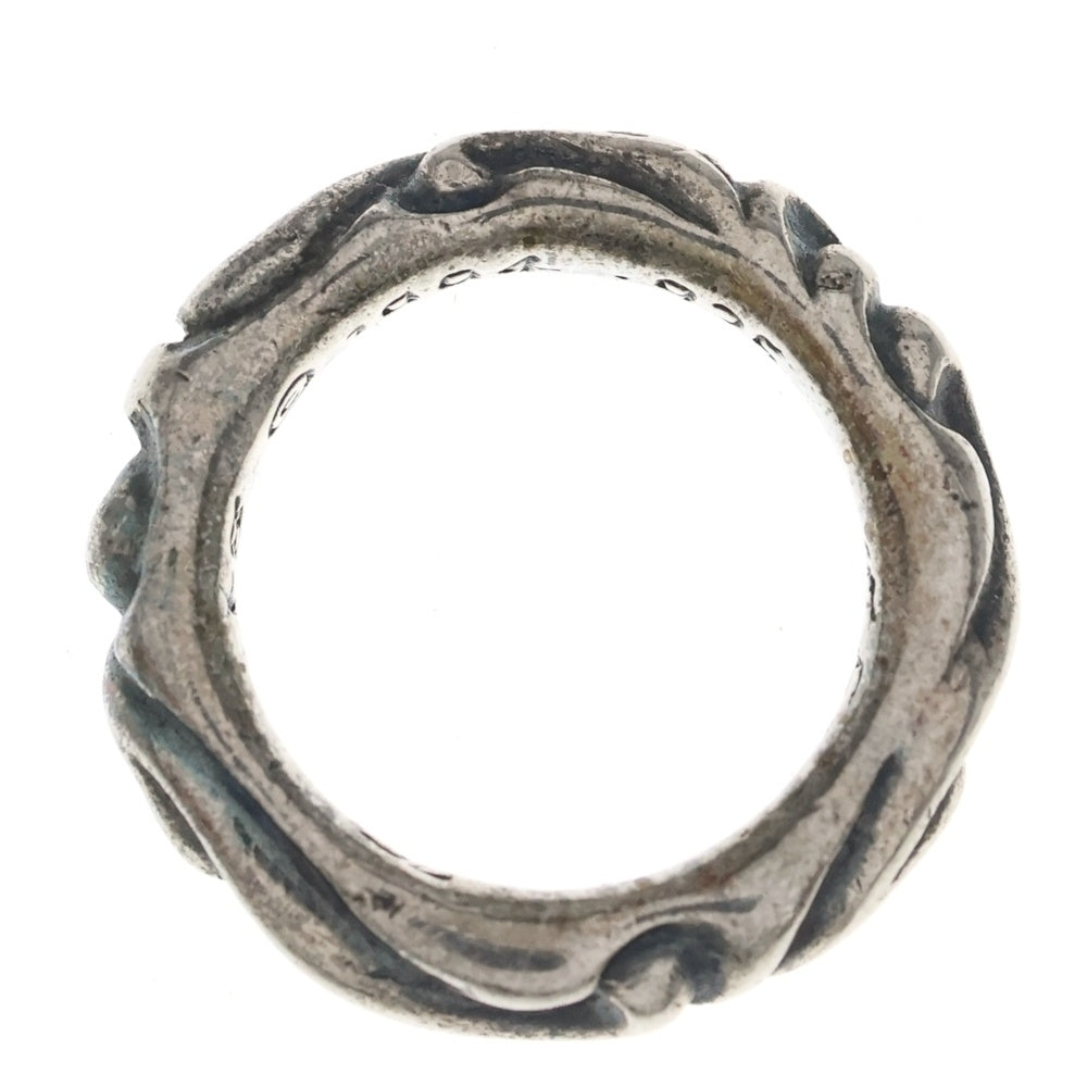 CHROME HEARTS(クロムハーツ) SCRL BAND スクロールバンド リング シルバー BCA351