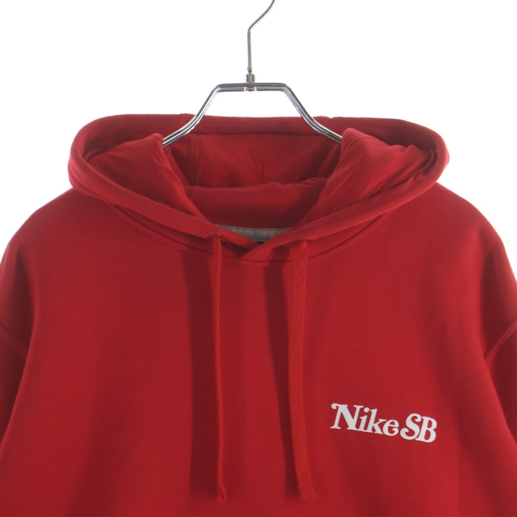 NIKE(ナイキ) 19SS ×Girls Don't Cry hoodie ガールズドントクライ スウェットプルオーバーパーカー 935585-657 レッド