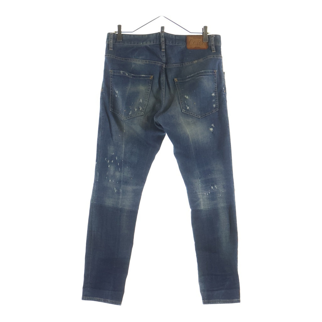 DSQUARED2(ディースクエアード) 17SS SKATER JEAN スケータージーンズ デニムパンツ インディゴ S74LB0114