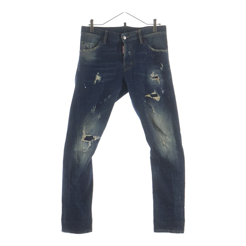 DSQUARED2(ディースクエアード) 16SS SEXY TWIST JEAN セクシーツイストデニムパンツ インディゴ S74LA0922