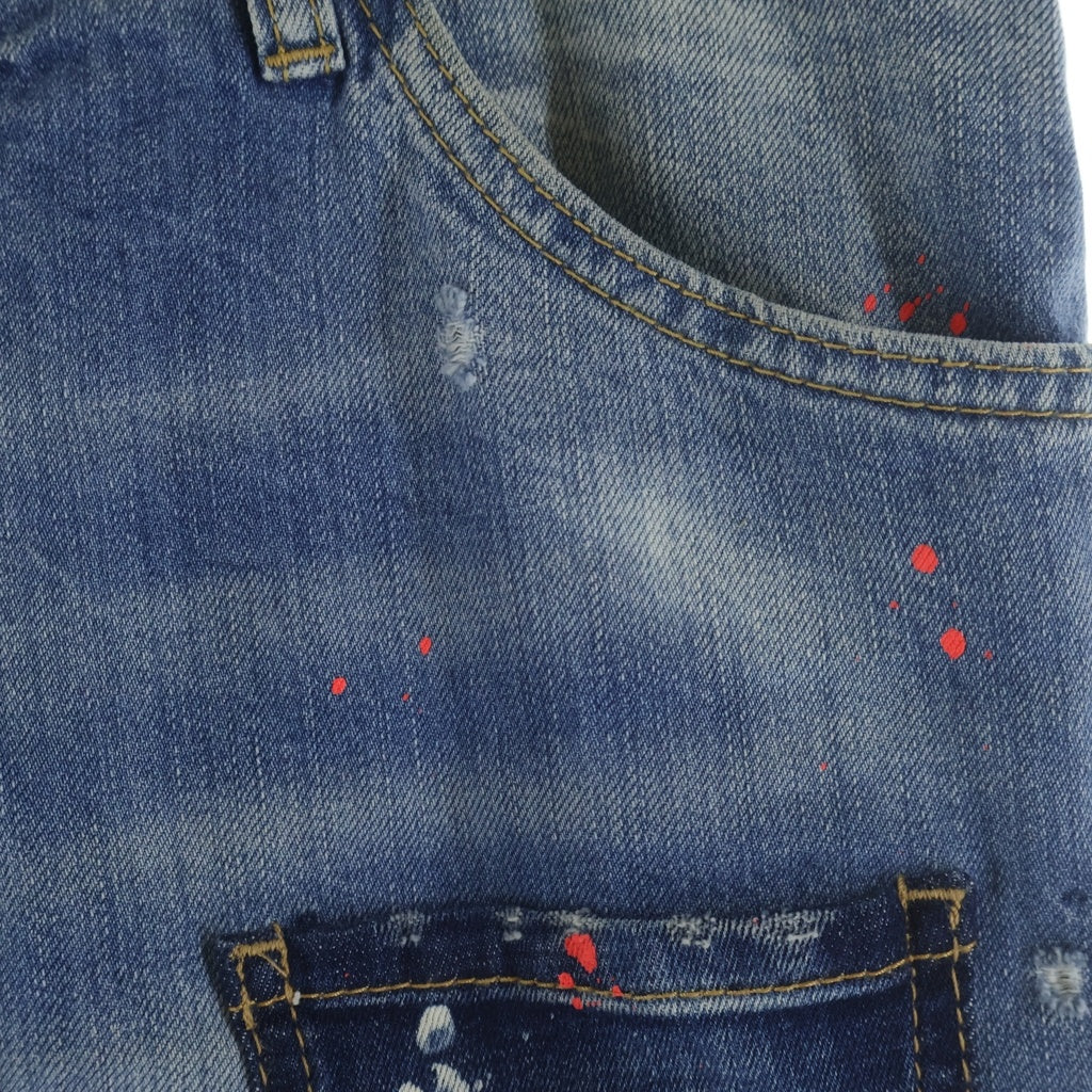 DSQUARED2(ディースクエアード) 19AW CLASSIC KENNY JEAN Cクラシックケニーデニムパンツ インディゴブルー S74LB0600