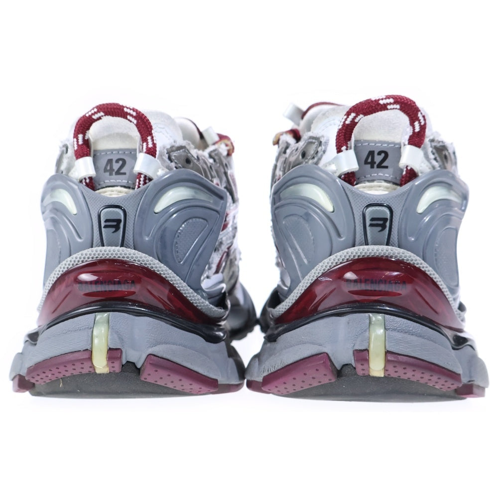 BALENCIAGA(バレンシアガ) RUNNER ランナー レースアップ ローカットシューズ スニーカー レッド/ホワイト 677403