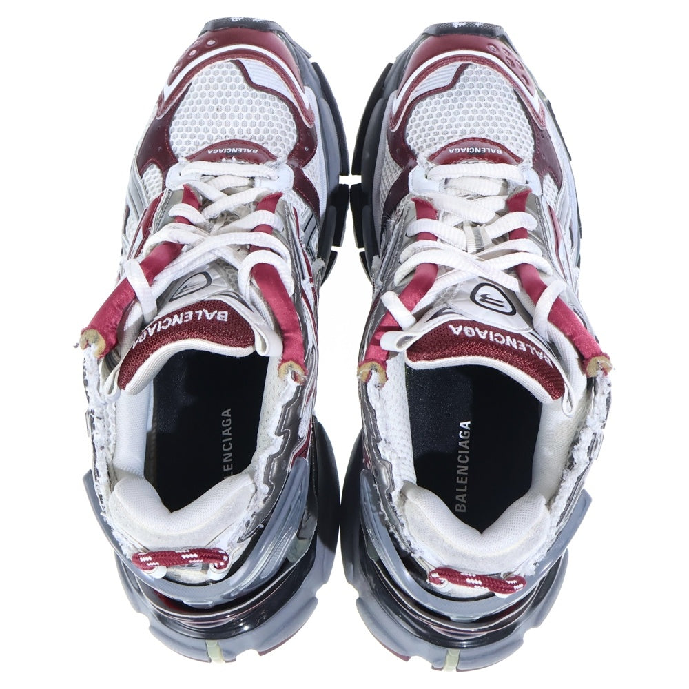 BALENCIAGA(バレンシアガ) RUNNER ランナー レースアップ ローカットシューズ スニーカー レッド/ホワイト 677403