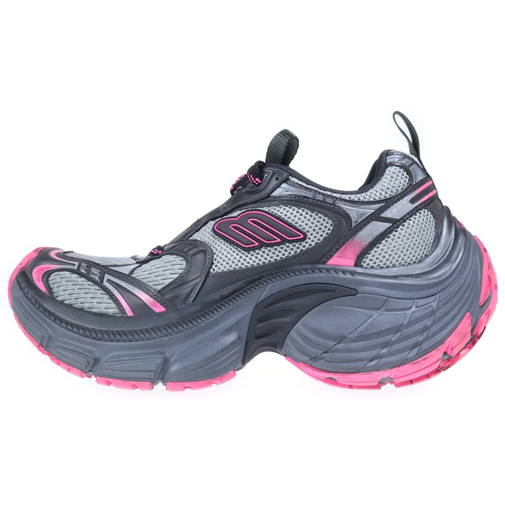 BALENCIAGA(バレンシアガ) 10XL SNEAKER テンエックスエル メッシュチャンキーソール ローカットスニーカー ブラック/ピンク 792778