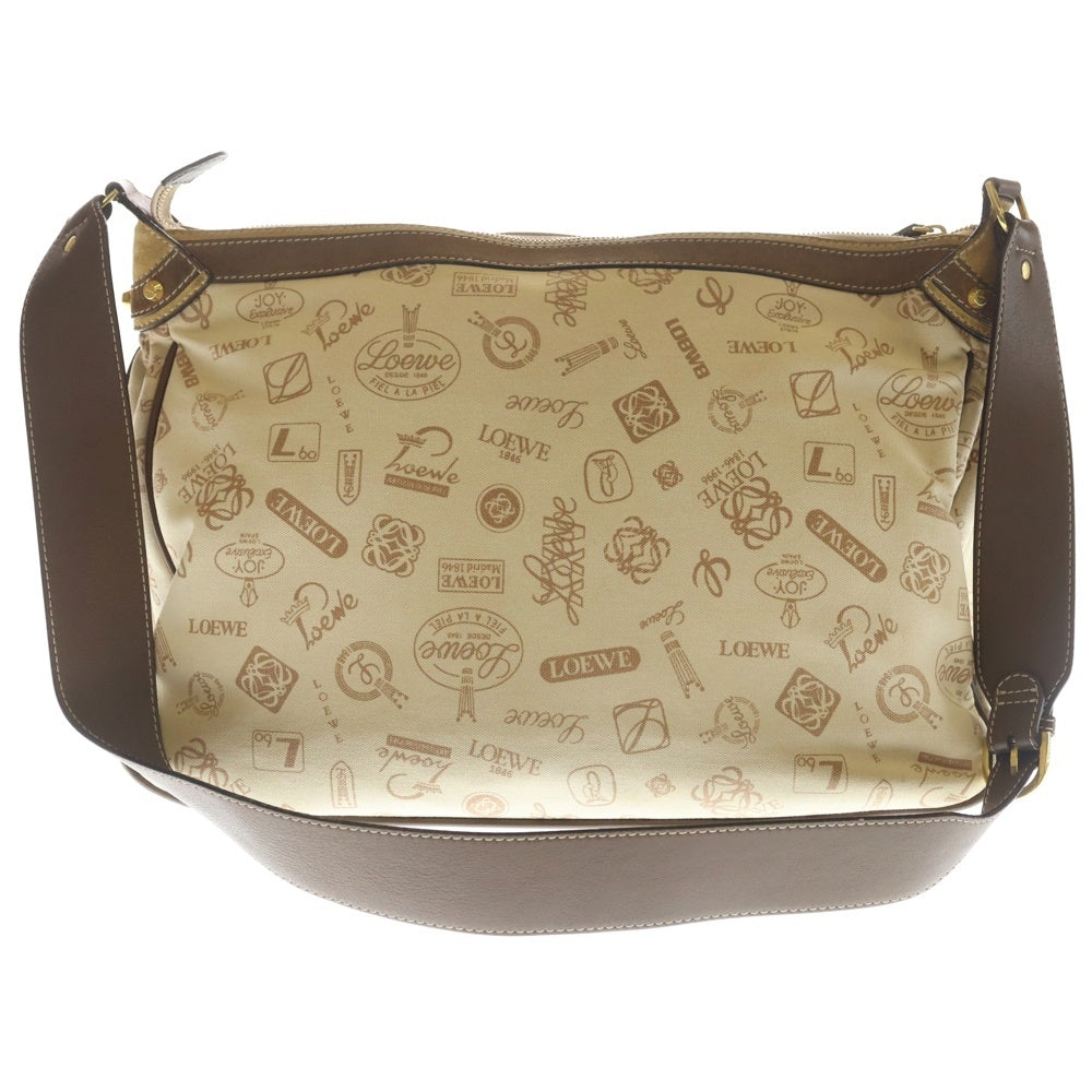 LOEWE(ロエベ) 160TH ANNIVERSARY 2ポケットショルダーバック ブラウン レディース