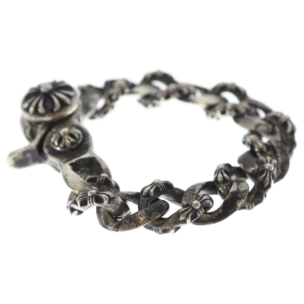 CHROME HEARTS(クロムハーツ) FNCY CHN LNK ファンシーリンククリップブレスレット 13リンク シルバー BCA145