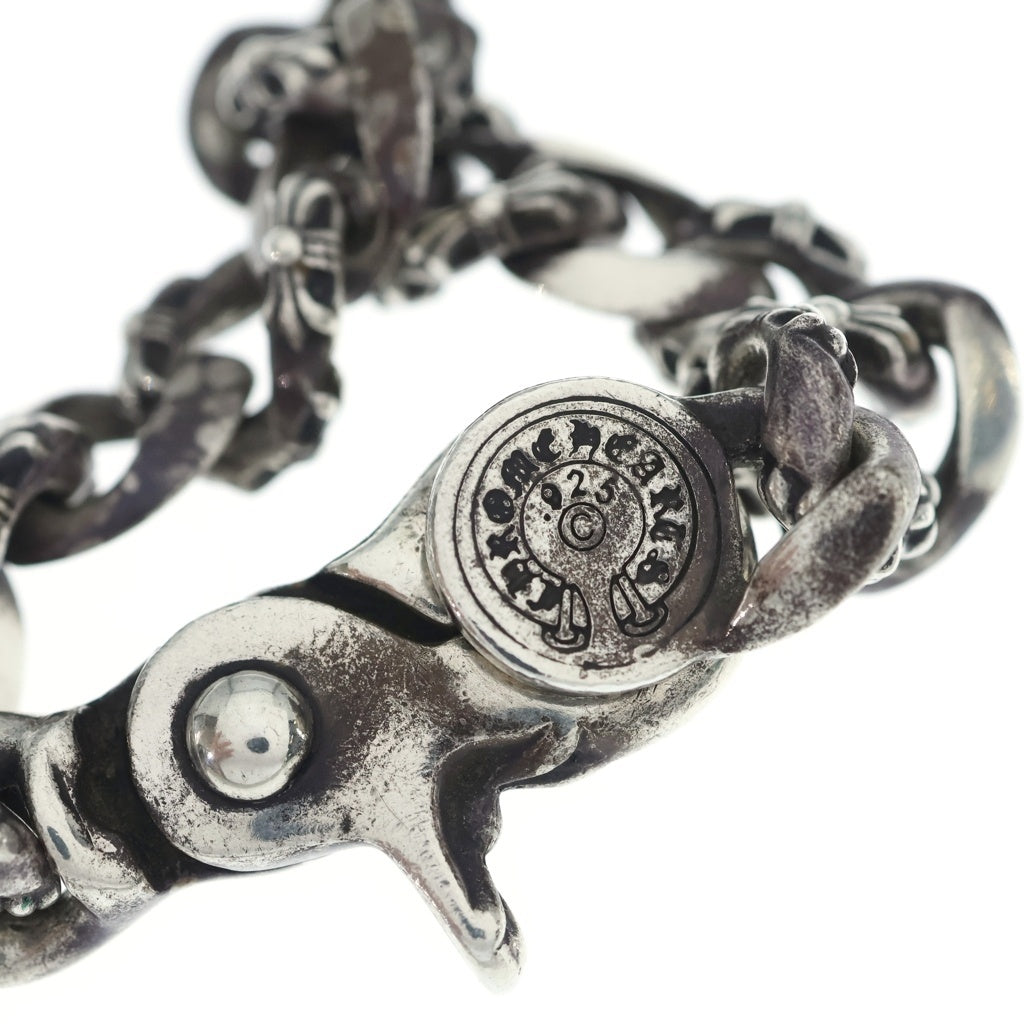 CHROME HEARTS(クロムハーツ) FNCY CHN LNK ファンシーリンククリップブレスレット 13リンク シルバー BCA145