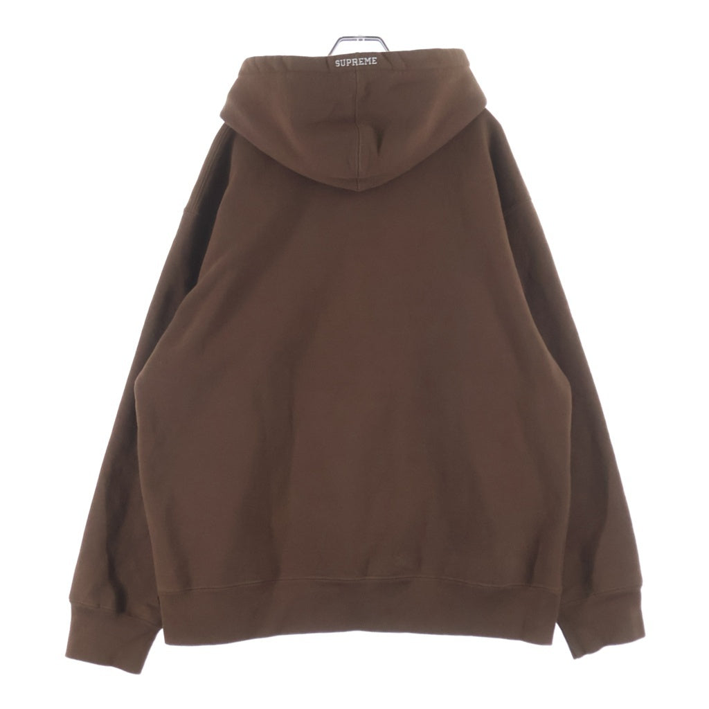 SUPREME(シュプリーム) 22AW S Logo Hooded Sweatshirt Sツノロゴ プルオーバースウェットパーカー フーディ ブラウン