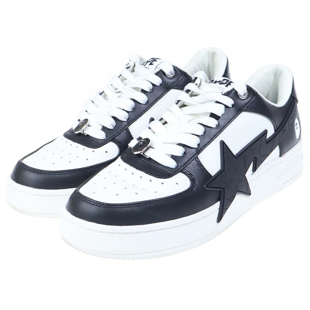A BATHING APE(アベイシングエイプ) BAPE STA OS #2 1L80191307 ベイプスタ ローカットスニーカー ブラック US9/27.0cm