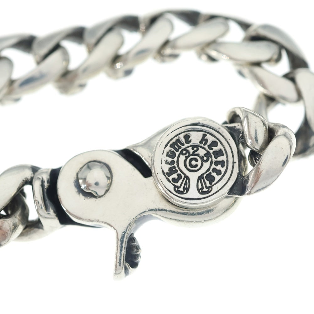 CHROME HEARTS(クロムハーツ) CROW FNCY CHN LNK ファンシーリンククリップブレスレット 12リンク シルバー