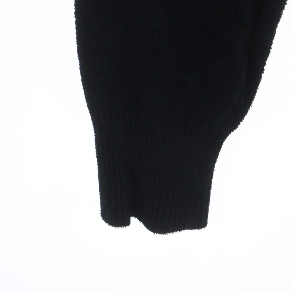 AMIRI(アミリ) CLUB AMIRI HOODIE クラブ アミリ ジップアップフーディー パーカー ブラック AWKNHD1010 レディース