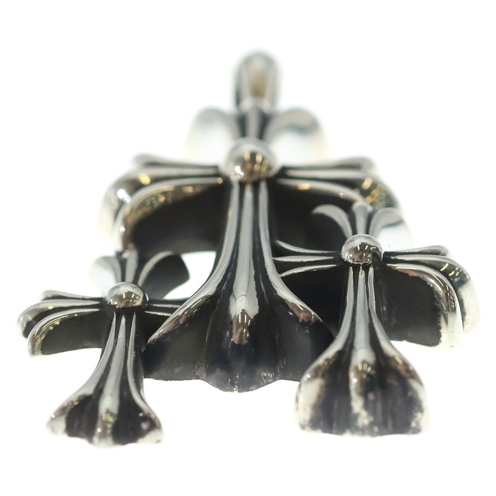 CHROME HEARTS(クロムハーツ) 3 CH CRS SML トリプルCHクロススモール ペンダントトップ シルバー