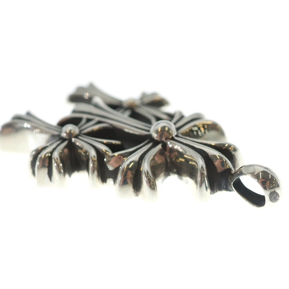 CHROME HEARTS(クロムハーツ) 3 CH CRS SML トリプルCHクロススモール ペンダントトップ シルバー