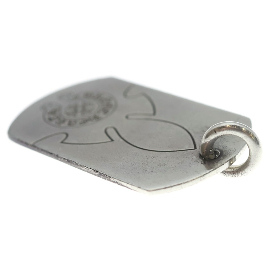 CHROME HEARTS(クロムハーツ) D TAG LRG ラージドッグタグ フレアニー ペンダントトップ シルバー