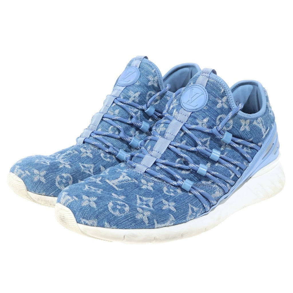LOUIS VUITTON(ルイヴィトン) ファストレーンラインスニーカー モノグラム ローカット シューズ インディゴ 1A4U47