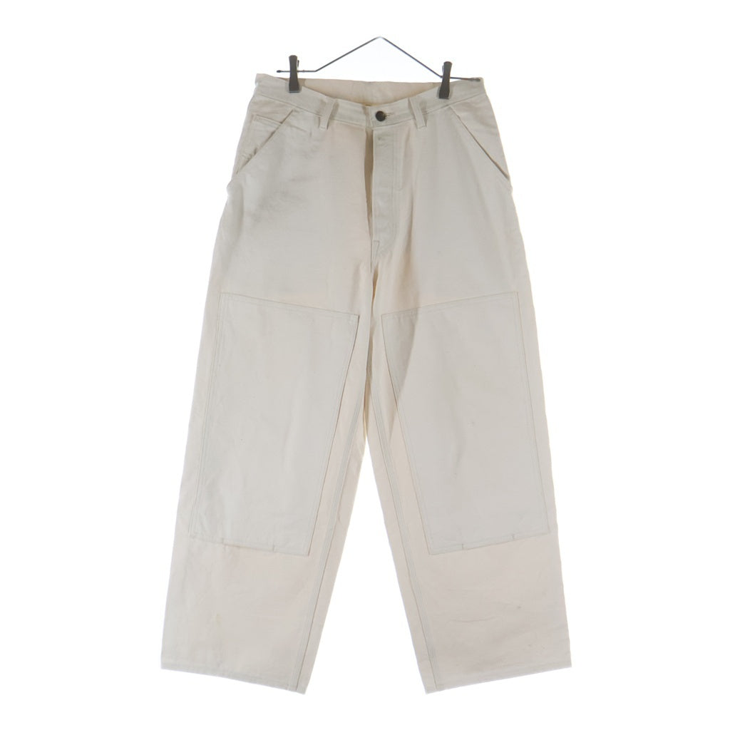 marka(マーカ) 25SS ORGANIC COTTON CANVAS ENGNEERED PANTS オーガニックキャンバス エンジニアパンツ アイボリー M25A10PT01C