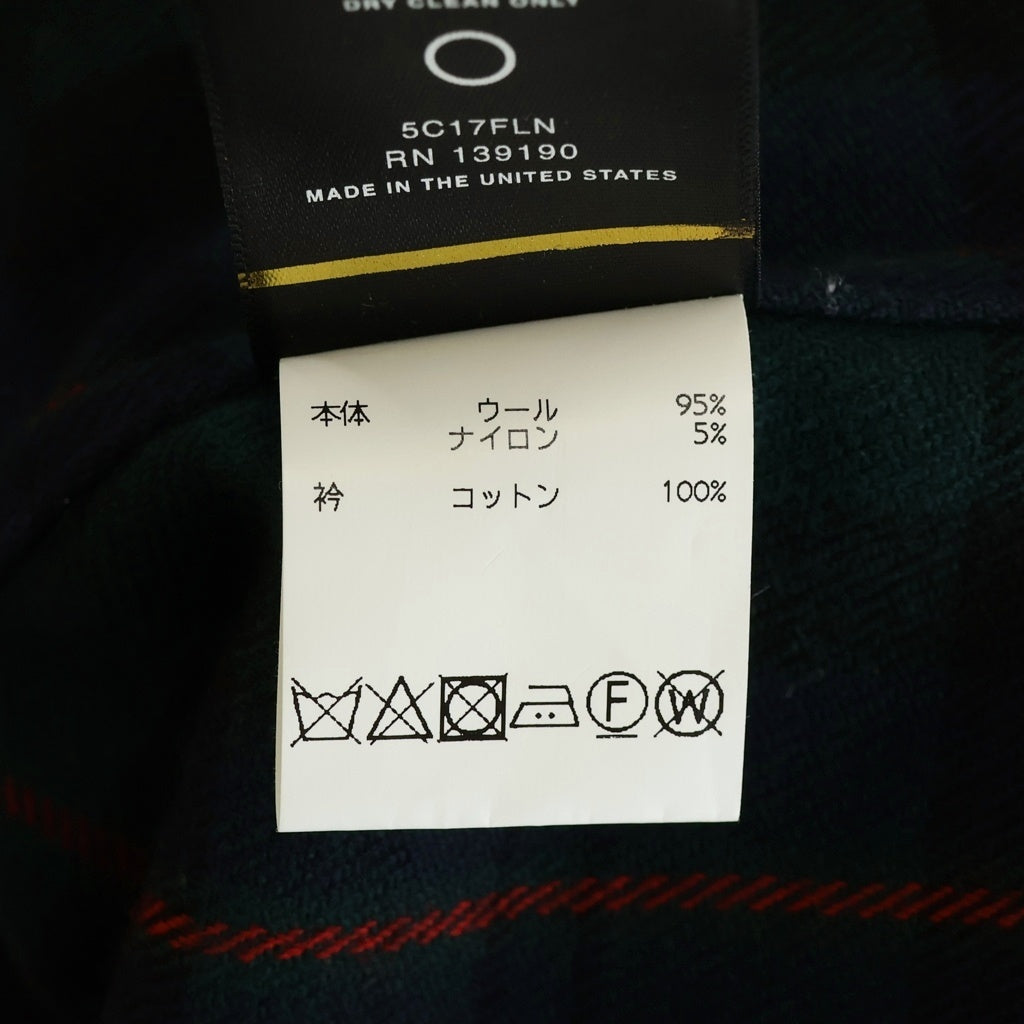 FEAR OF GOD(フィアオブゴッド) FIFTH COLLECTION フィフスコレクション 襟デニム チェックシャツ グリーン